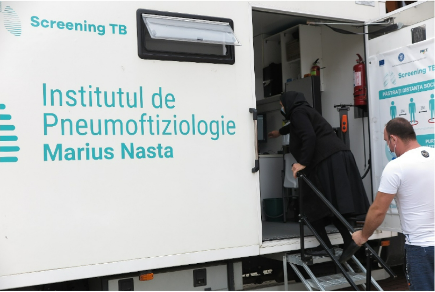 Caravană mobilă pentru depistarea tuberculozei, în 12 comune din Alba