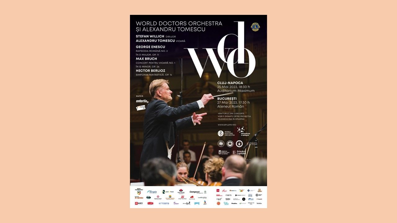 București și Cluj-Napoca: World Doctors Orchestra revine cu două concerte caritabile