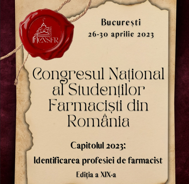 Congresul Naţional al Studenţilor Farmacişti, ediția a XIX-a