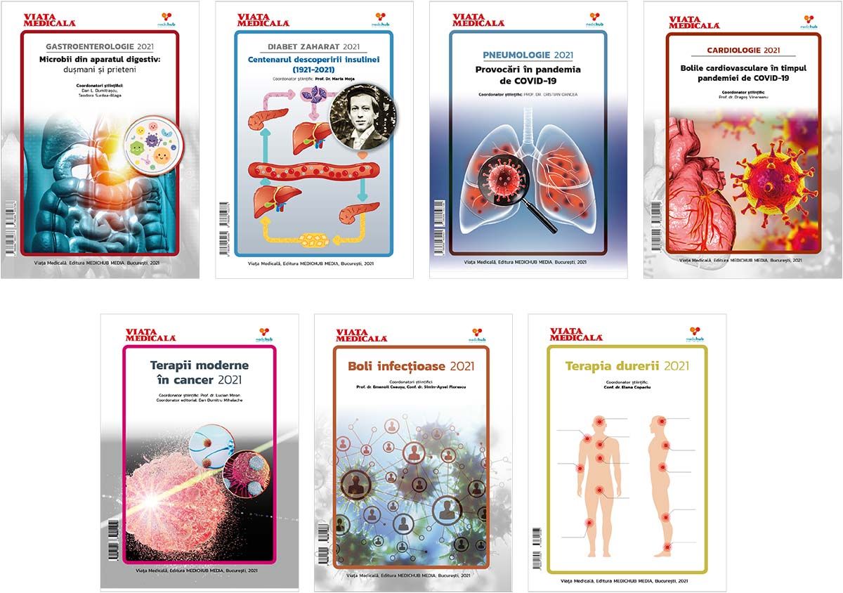 Bonus pentru abonații la Viața Medicală: șapte volume științifice