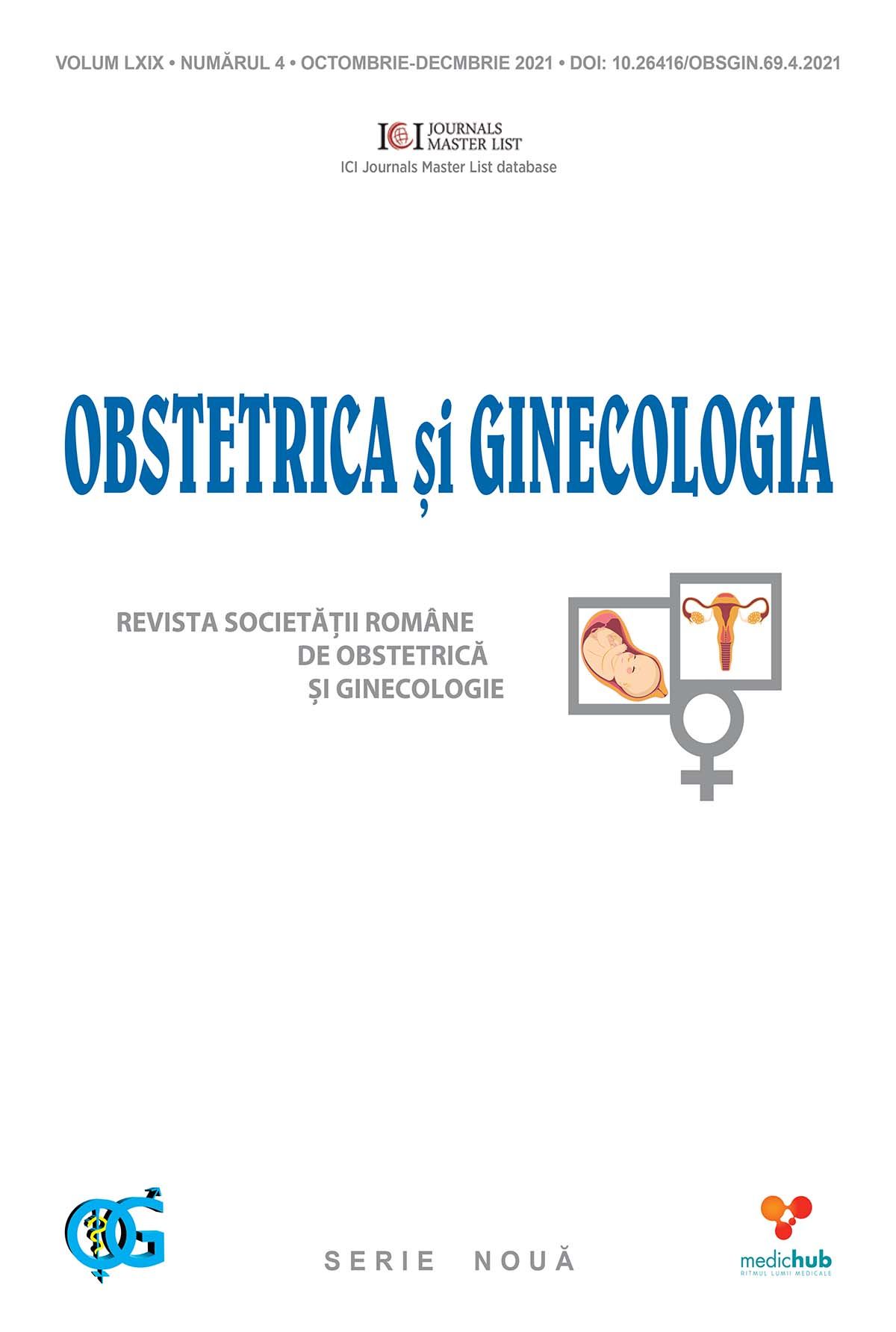 coperta Obstetrica si Ginecologia