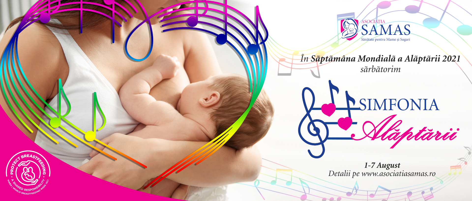 Săptămâna Mondială a Alăptării, sărbătorită prin muzică în mai multe maternități