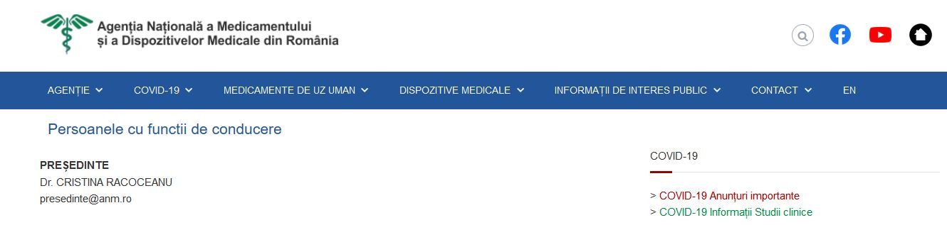 cristina racoceanu site ANM