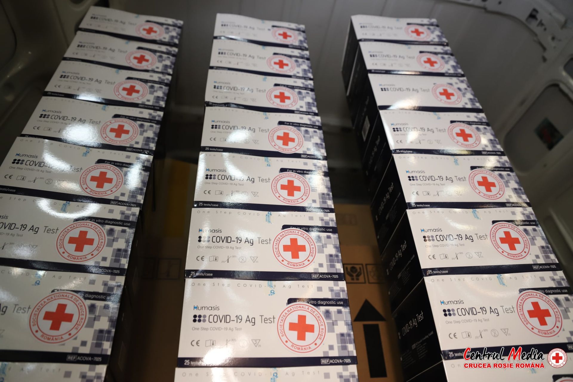 Crucea Roșie Română a achiziționat teste rapide pentru COVID-19