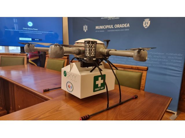 „Drone medicale”, proiect pilot unic în România
