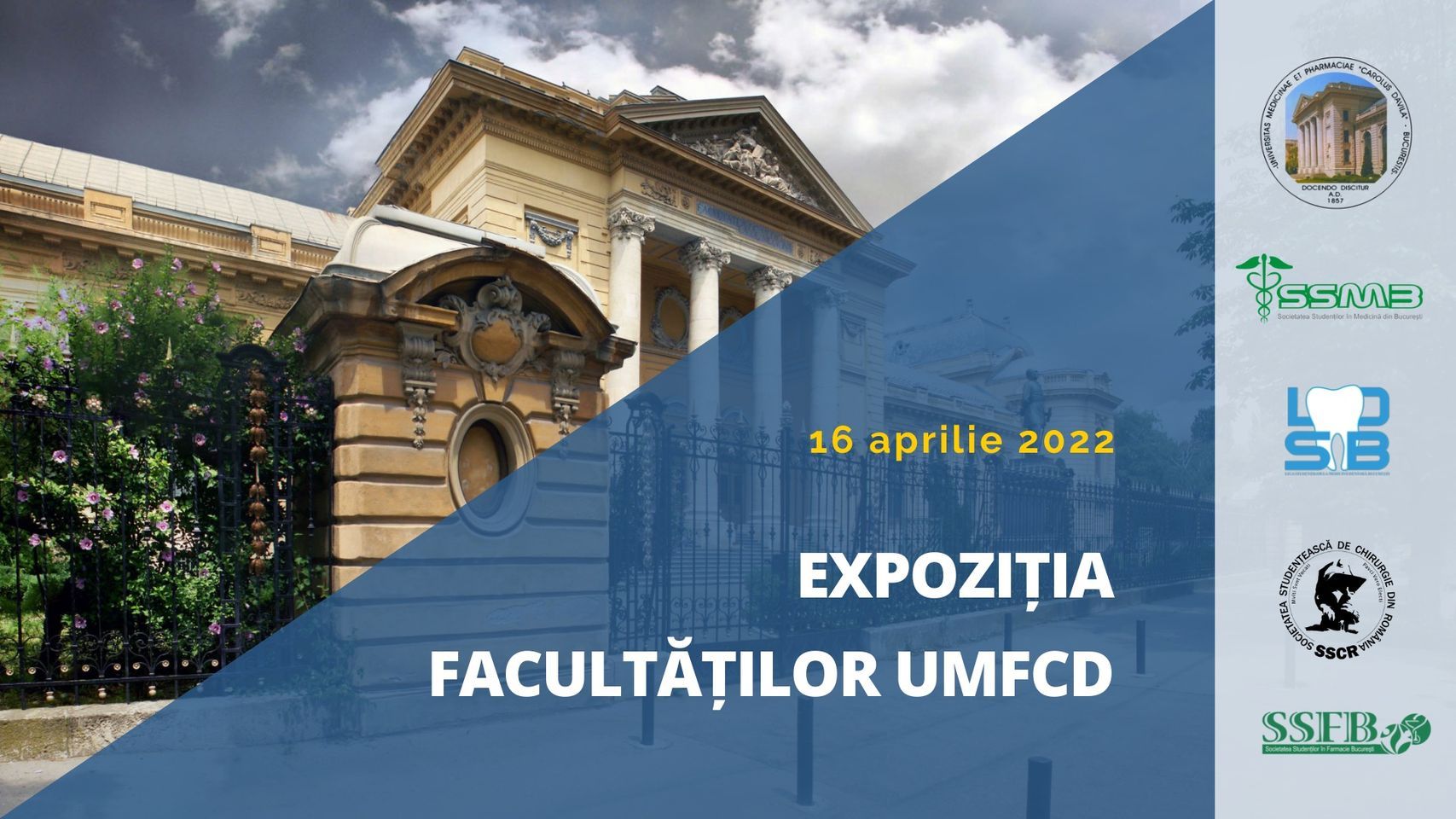 Expoziția Facultăților UMFCD, organizată online pentru liceenii interesați de medicină
