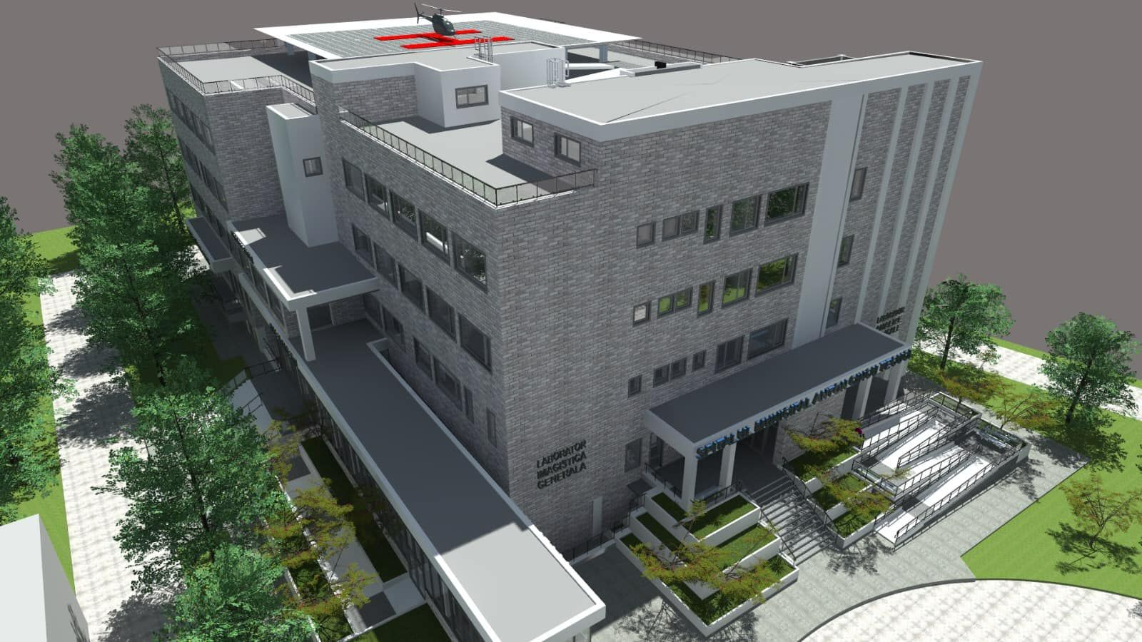 Spitalul Municipal „Anton Cincu” Tecuci va avea o clădire nouă cu heliport