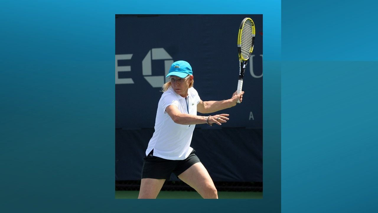 Tenismena Martina Navratilova, diagnosticată cu cancer la sân şi la gât