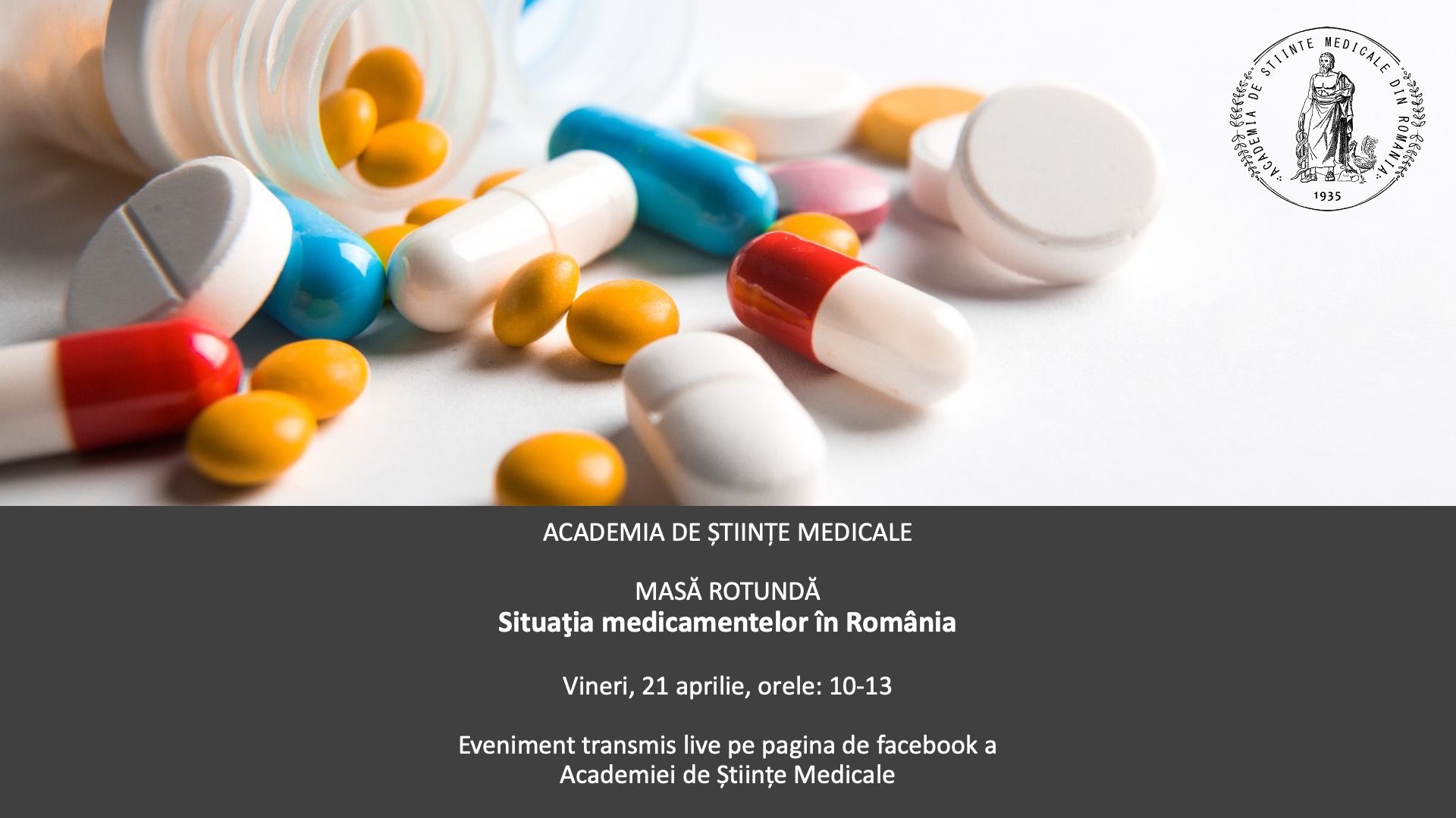 Masă rotundă cu tema „Situaţia medicamentelor în România”