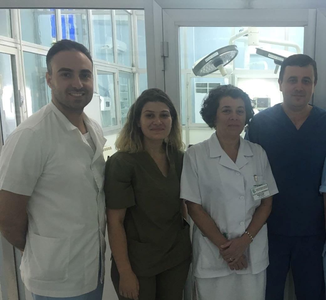 Pacient diagnosticat cu chist osos hidatic, operat la Spitalul Colentina