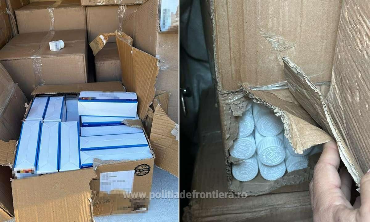17.000 de cutii cu medicamente posibil contrafăcute, depistate la graniță