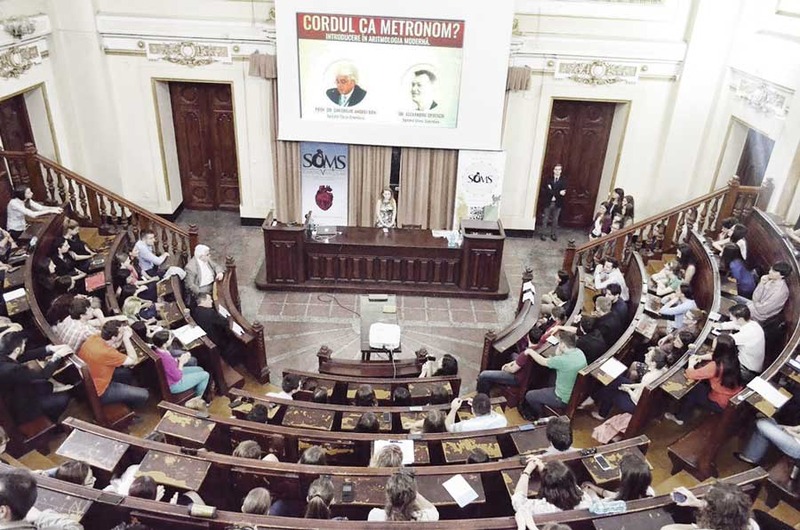 O zi plină pentru studenţii medicinişti