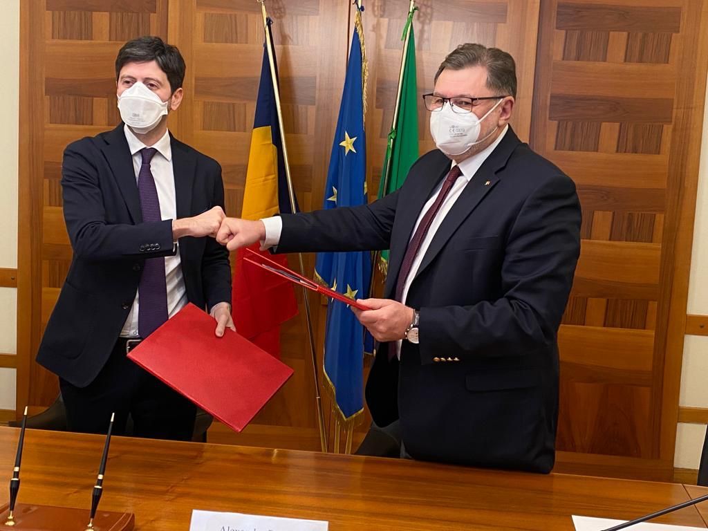 Ministrul Sănătății și omologul său italian au semnat un memorandum de colaborare