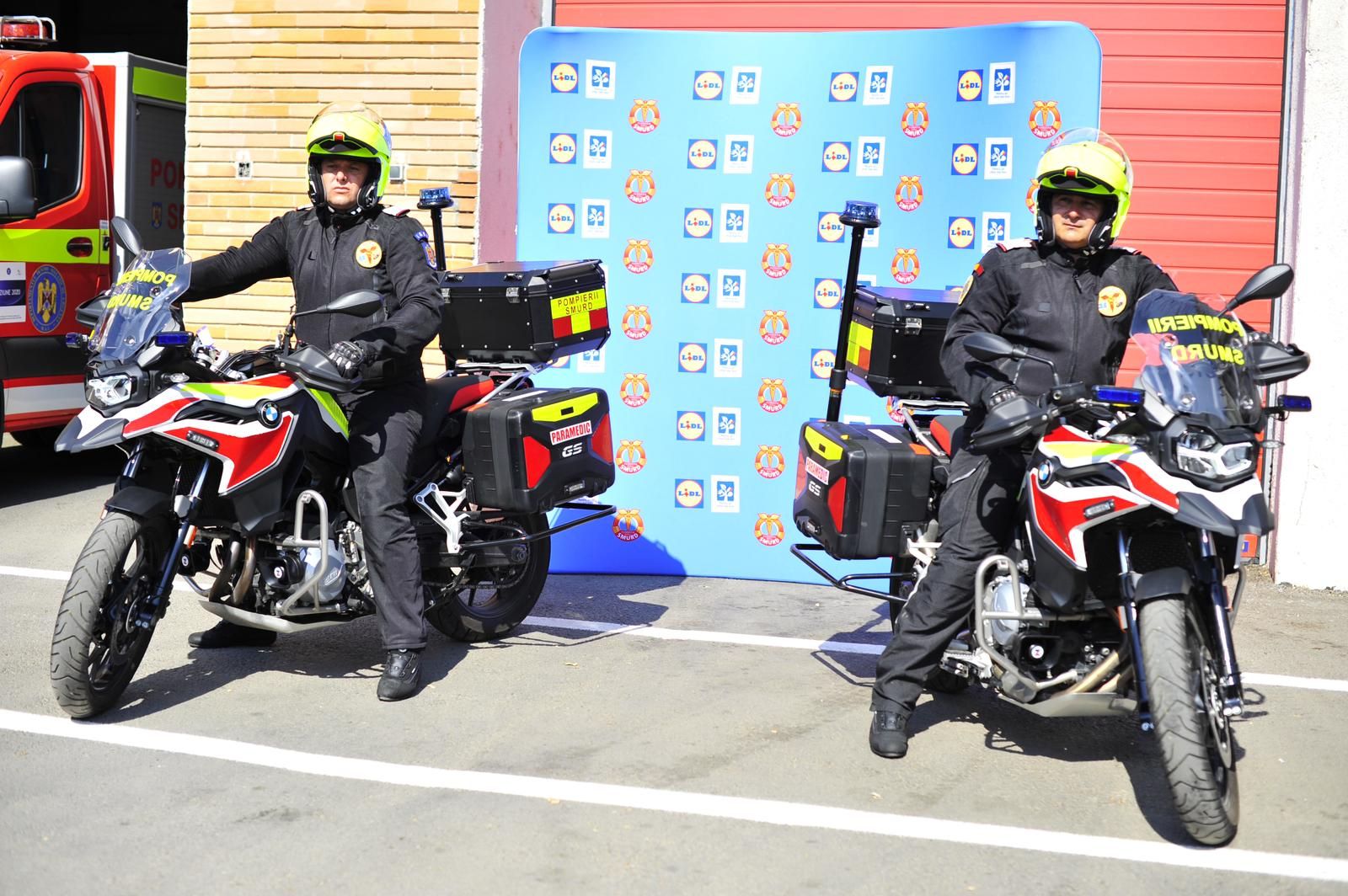 ISU Galaţi, dotat cu două motociclete de intervenţie urbană