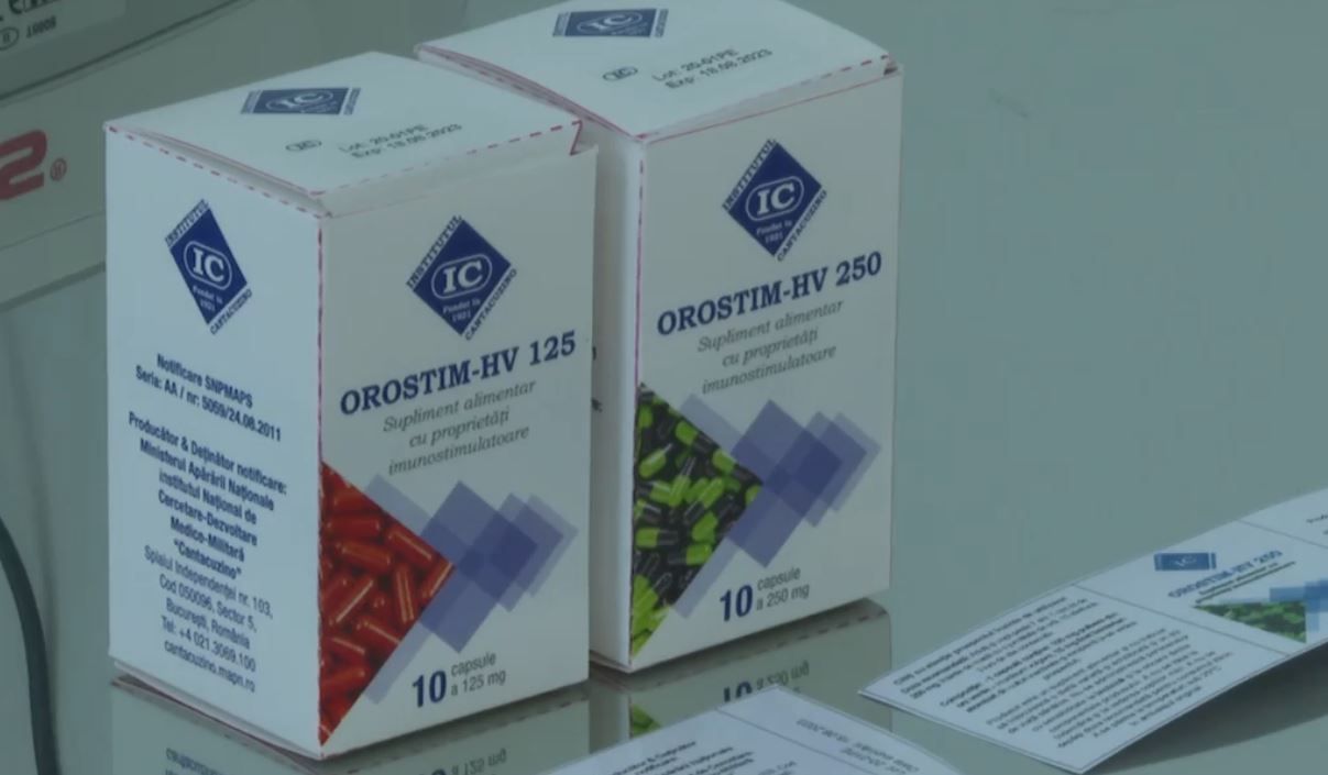 Institutul „Cantacuzino” lansează imunomodulatorul Orostim HV