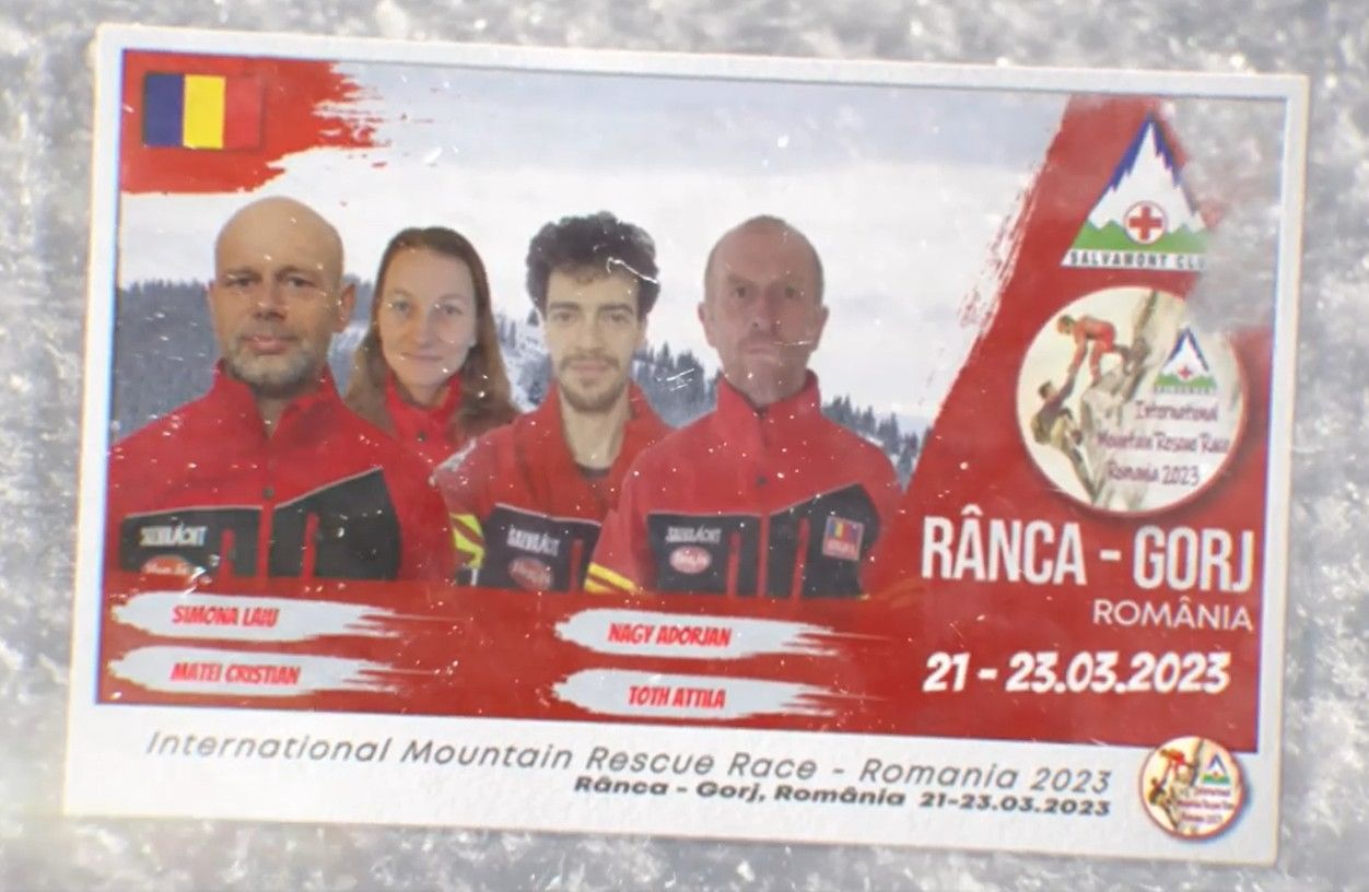 Patru salvatori clujeni, la Internațional Mountain Rescue Race Romania