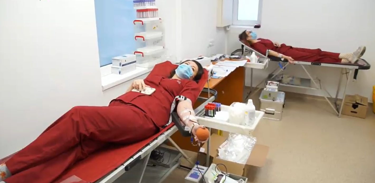 Timișoara: Personalul medical de la OncoHelp a donat peste 35 de litri de sânge