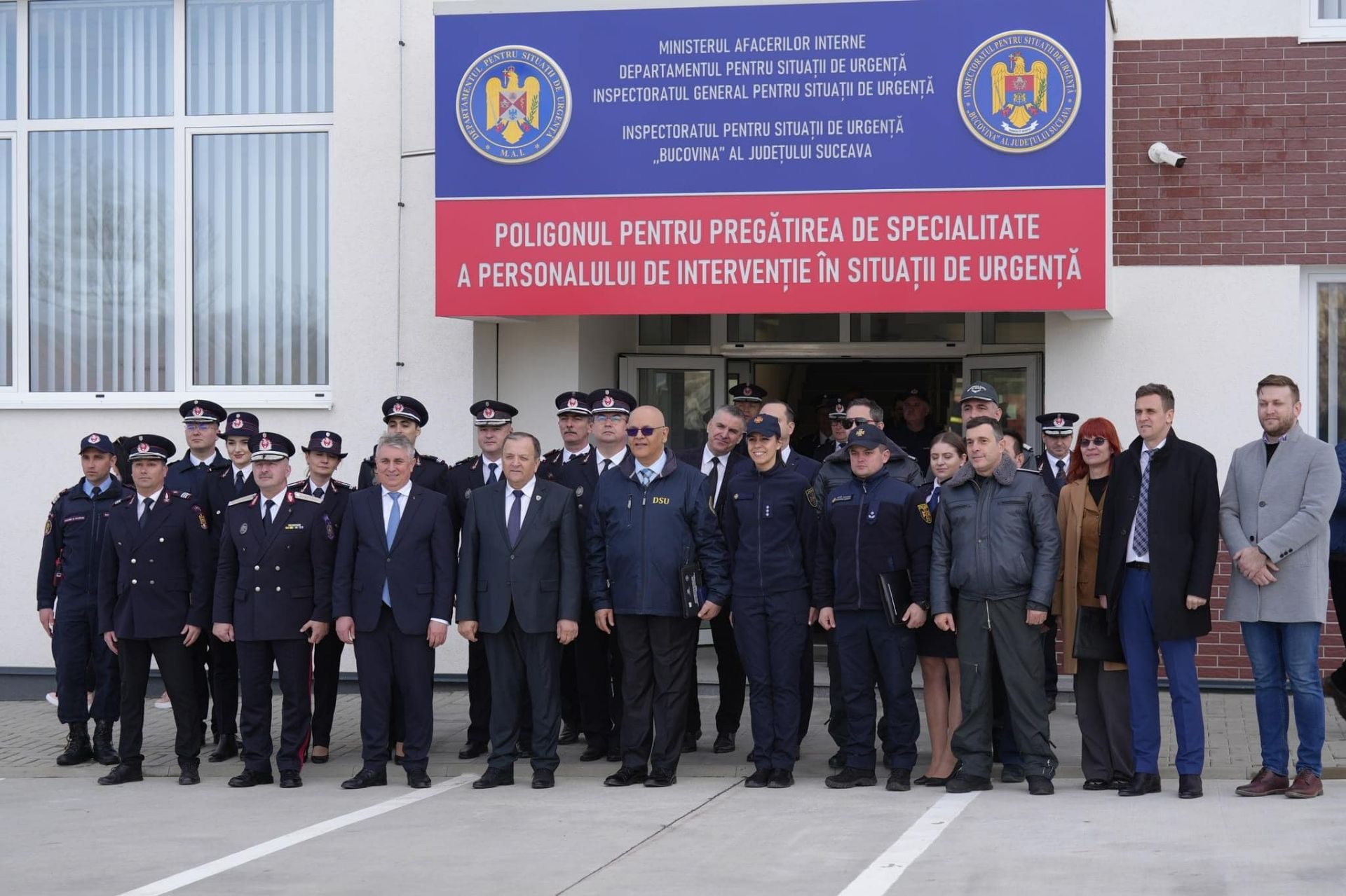 Poligon pentru pregătirea salvatorilor din România și Ucraina