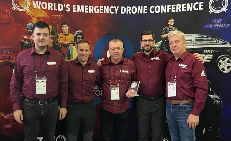 Salvamont România a luat premiu la Congresul Mondial al Salvatorilor cu Drone
