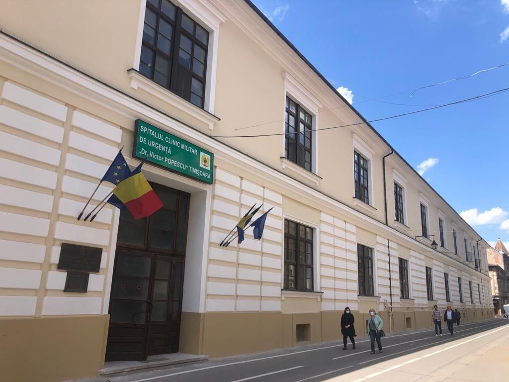 Clădirea Spitalului Militar din Timişoara a fost reabilitată
