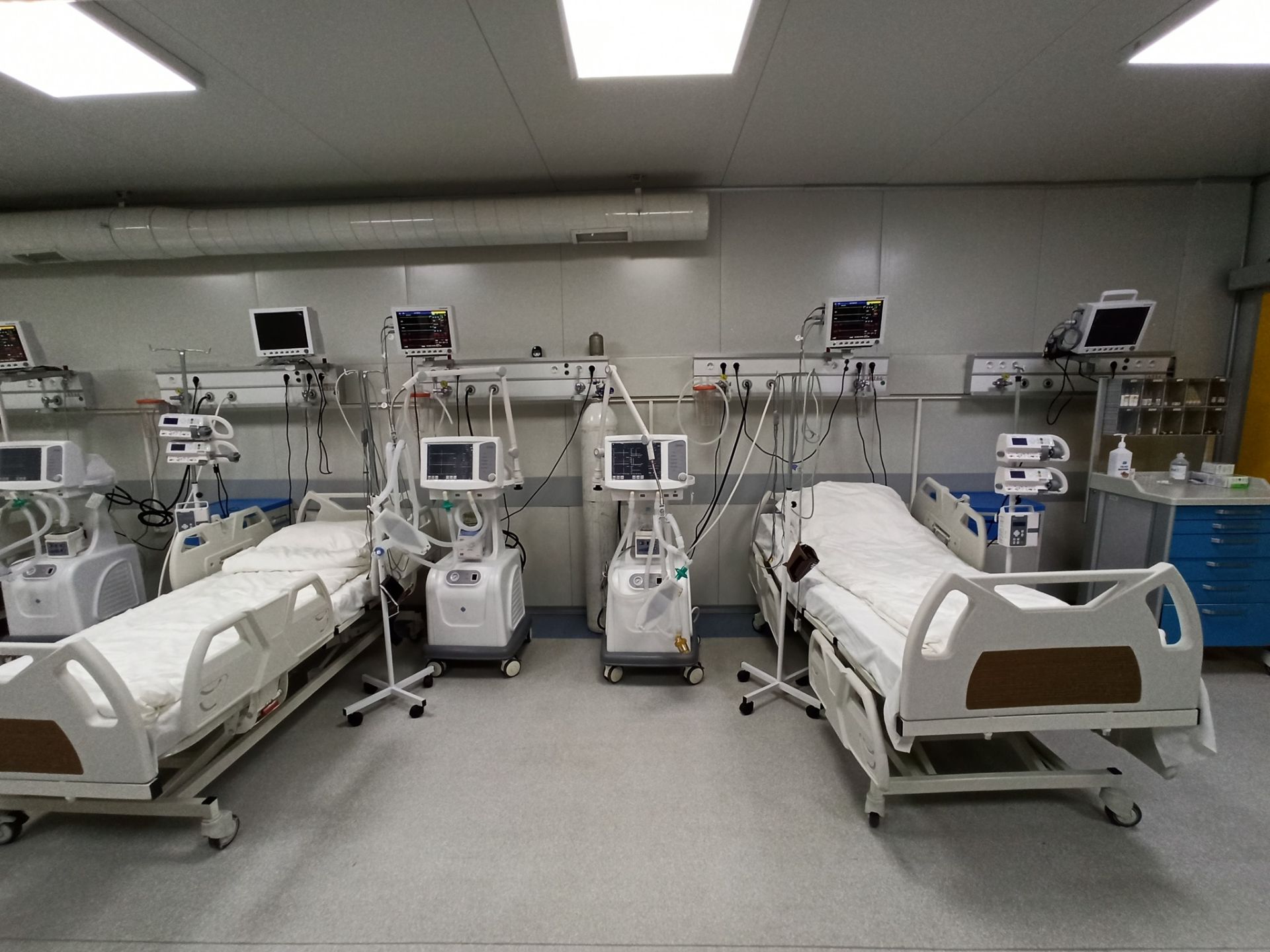 Spitalul Modular de la Leţcani a operaţionalizat primele 24 de paturi ATI