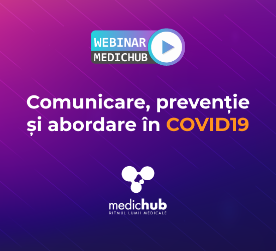 Webinar despre COVID-19, organizat de MedicHub