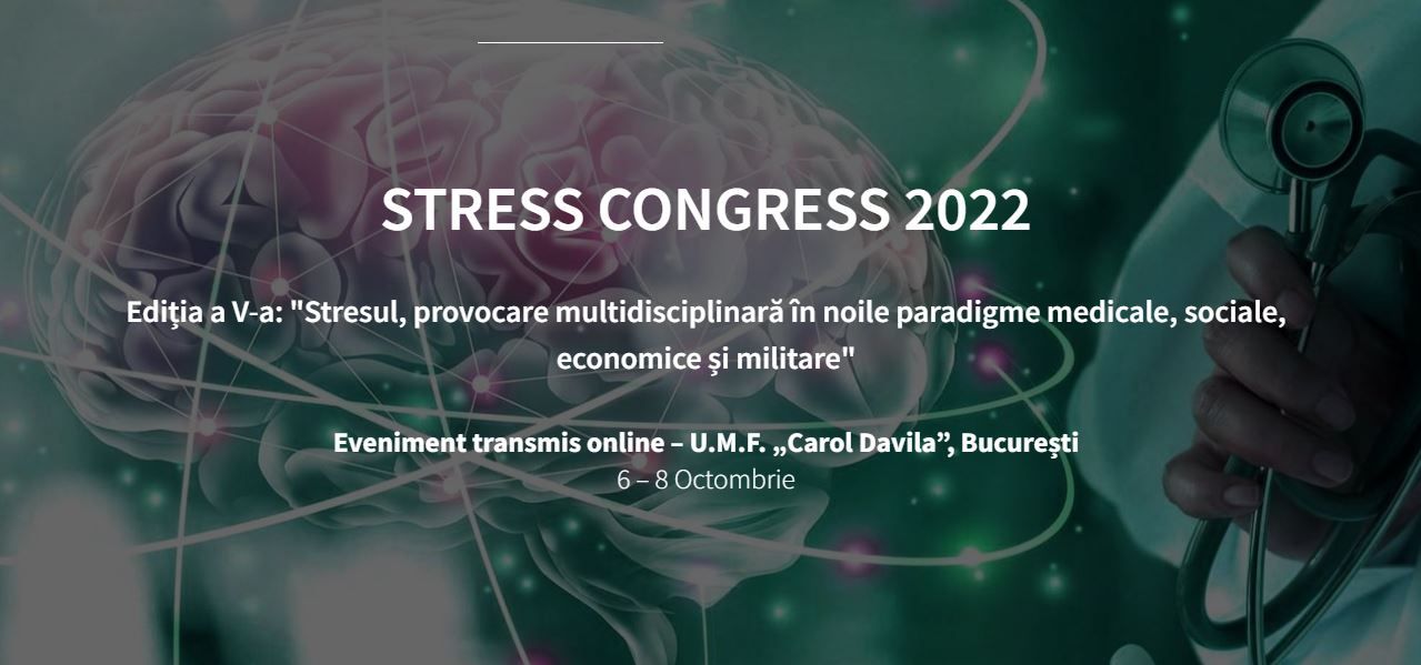 Ediția a cincea a Stress Congress va avea loc în octombrie