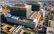 Pe acoperişul celui mai mare spital din Europa