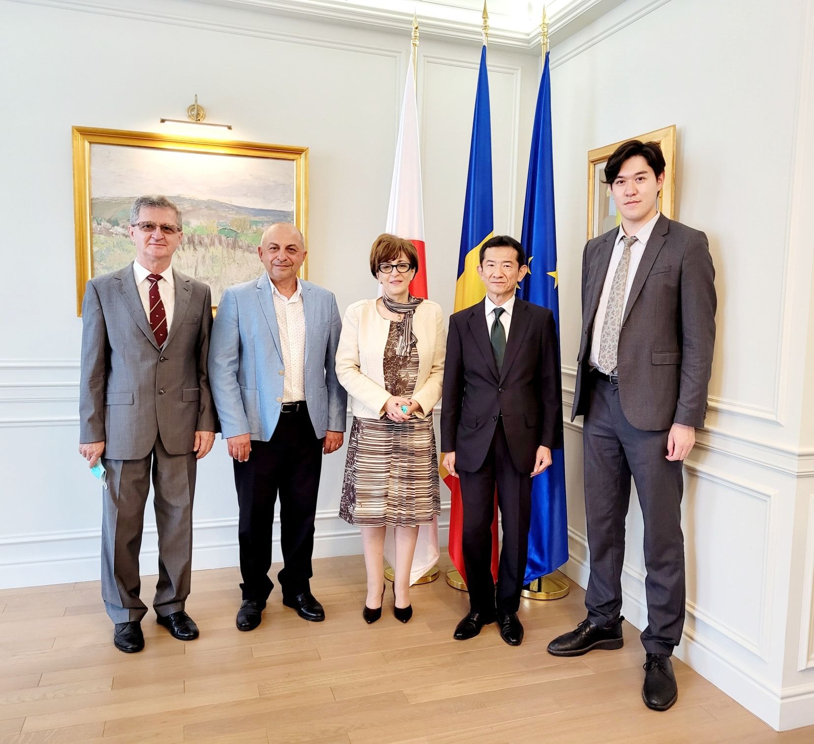 Ambasadorul Japoniei în România a făcut o vizită la SUUB