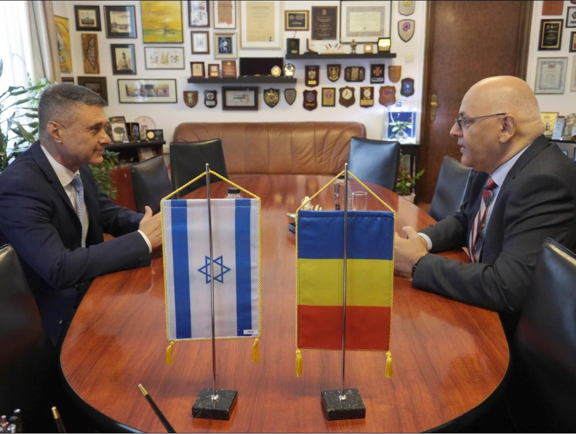 Ambasadorul Israelului în România, în vizită de rămas-bun la DSU