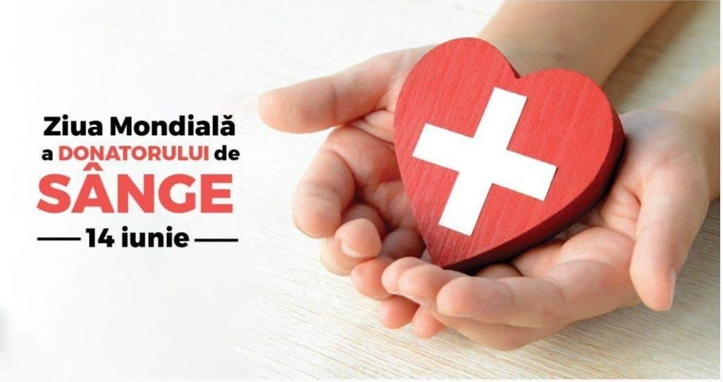 Mesajul transmis de MS de Ziua Mondială a Donatorului de Sânge