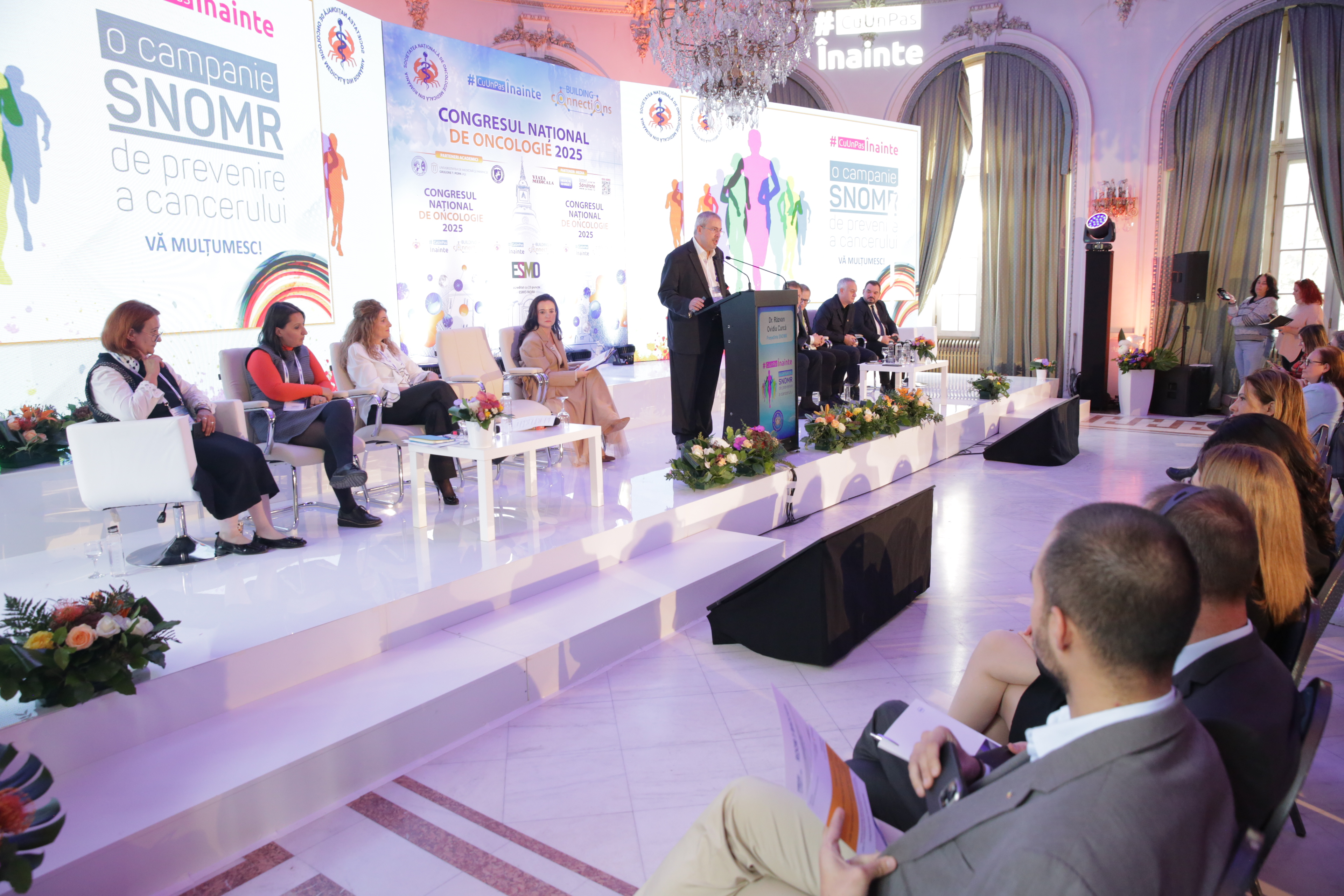 S.N.O.M.R. a lansat oficial campania de prevenire a cancerului #CuUnPasÎnainte