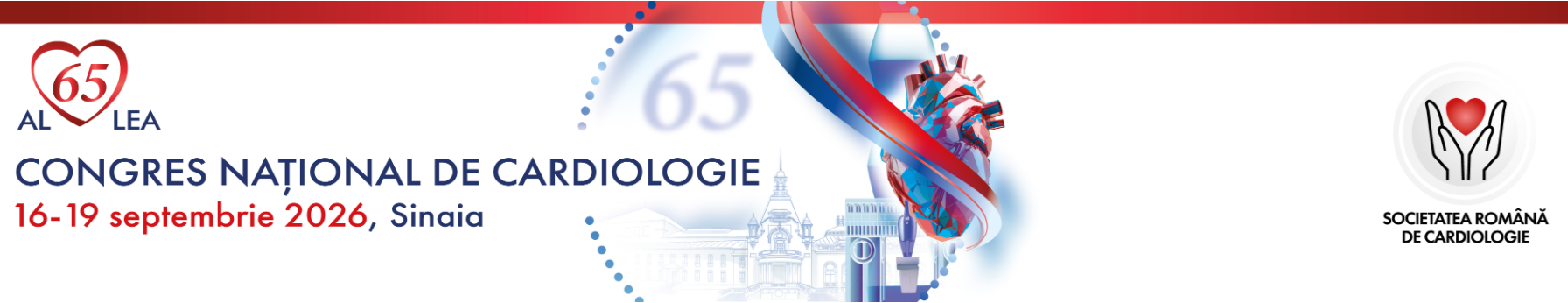 Congresul Național de Cardiologie - 16-19 septembrie, Sinaia