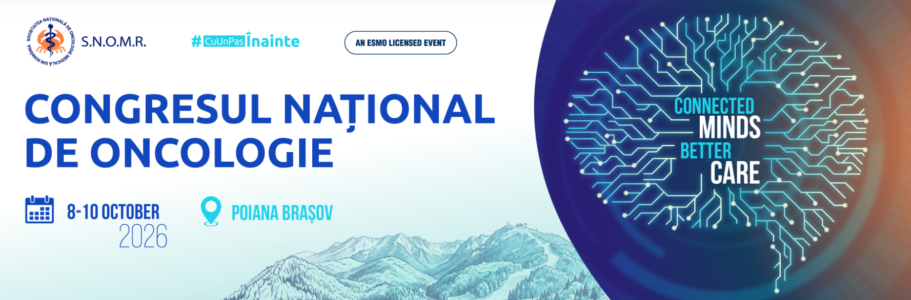Congresul Național de Oncologie - 8-10 octombrie, Poiana Brașov