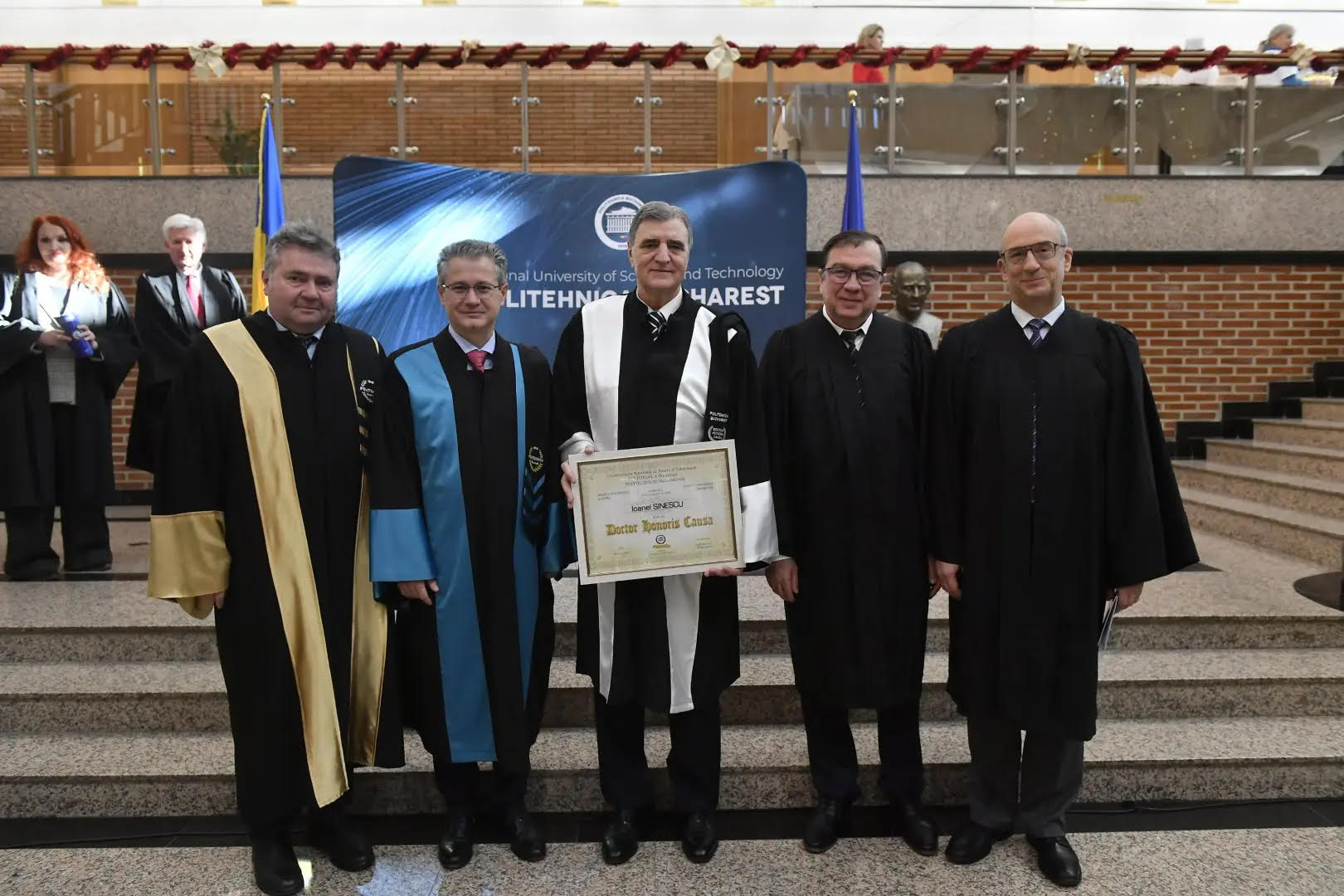 Acad. Ioanel Sinescu, numit Doctor Honoris Causa al UPB