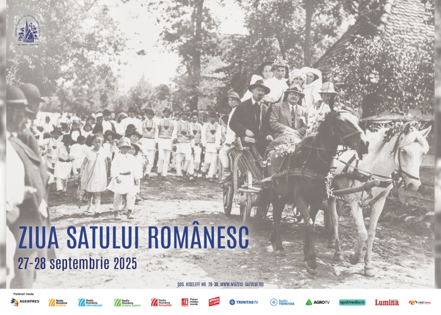 Satul românesc în zi de sărbătoare