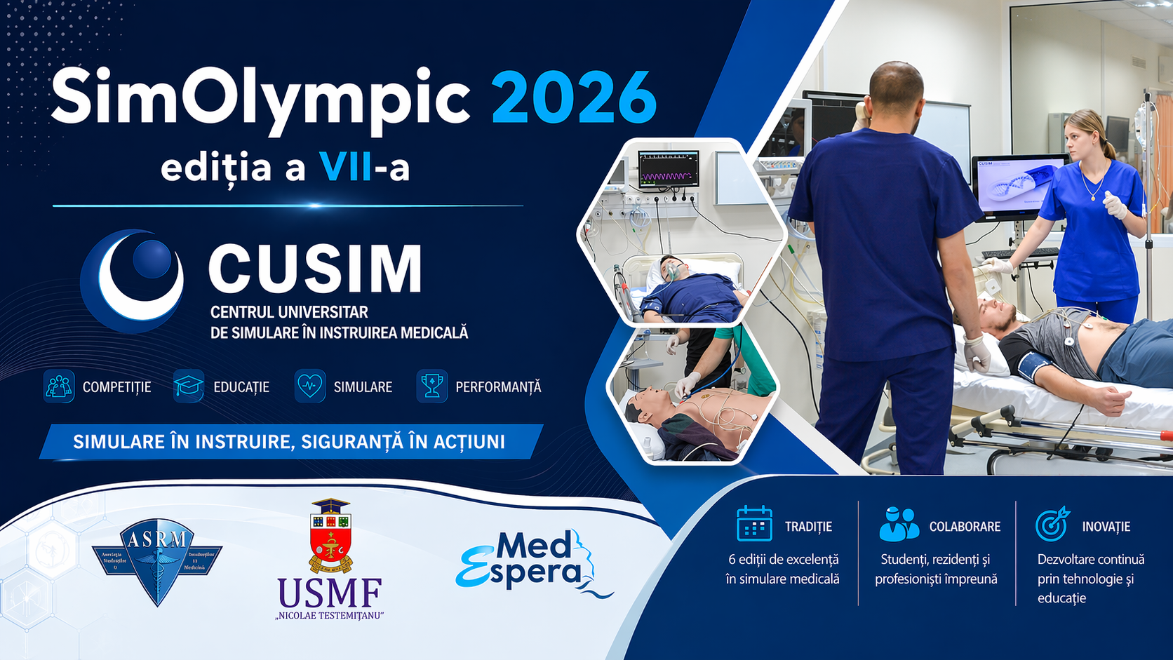 Olimpiadă universitară de simulare medicală, în Republica Moldova