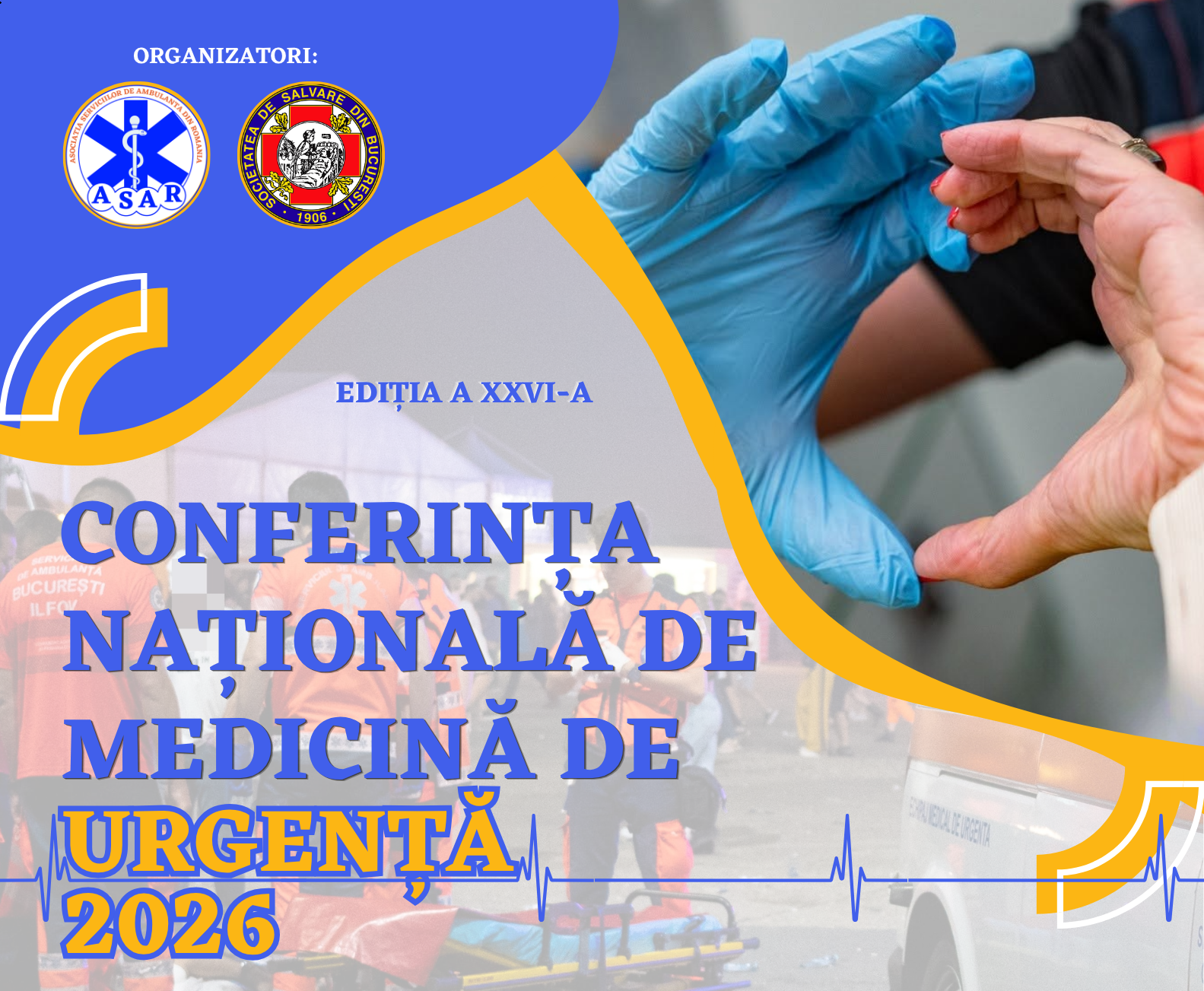 Conferința Națională de Medicină de Urgență (CNMU2026): 4–6 septembrie, București 