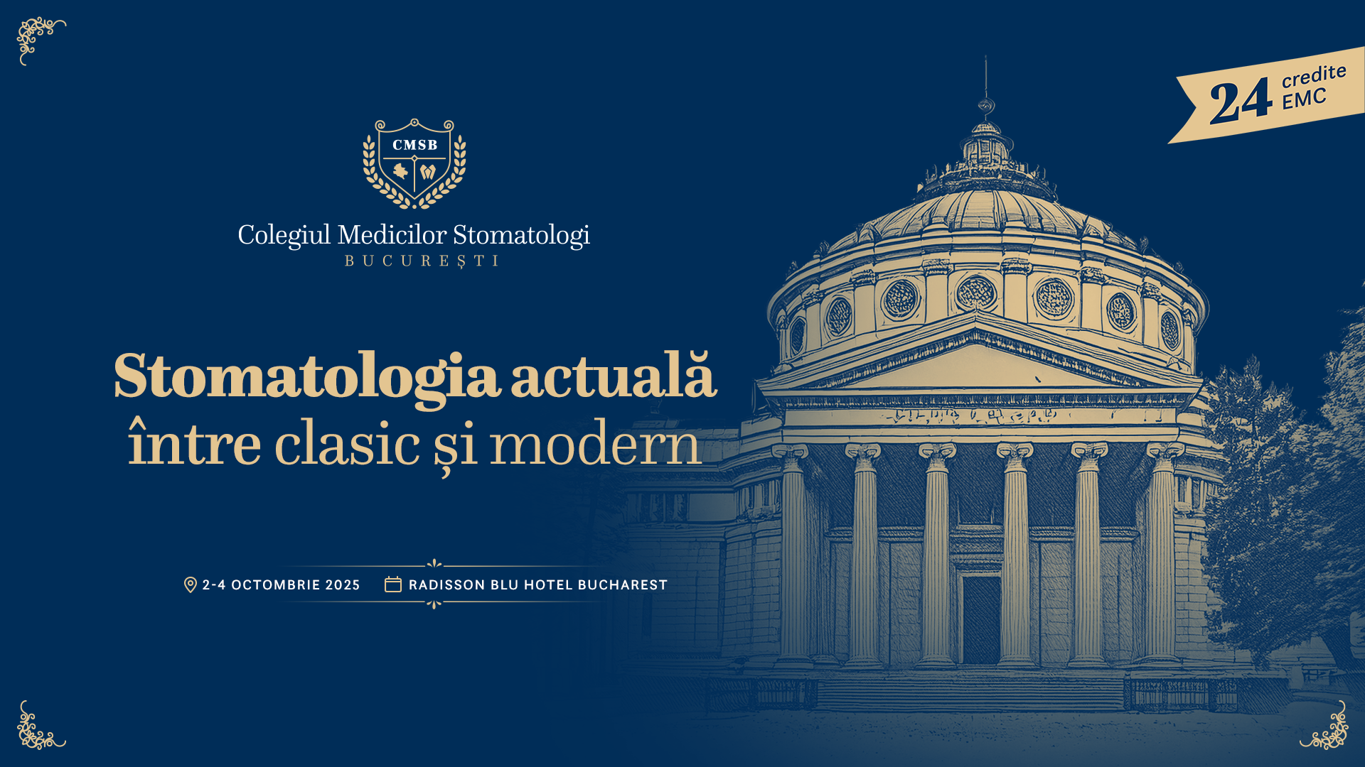 Peste 4.000 de specialiști în sănătatea orală își dau întâlnire zilele acestea la București