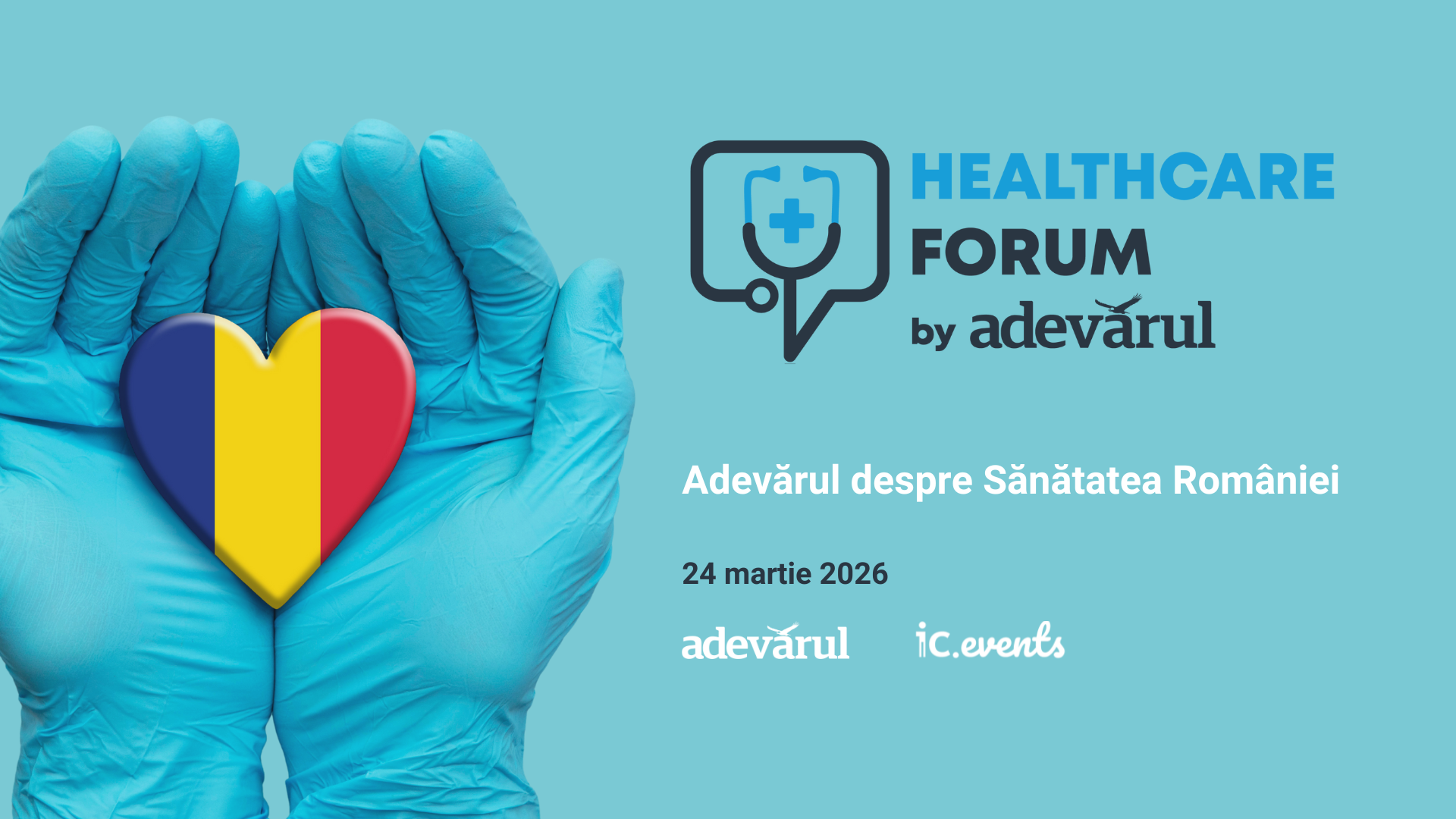 „Healthcare Forum 2026. Adevărul despre Sănătatea României“ are loc pe 24 martie