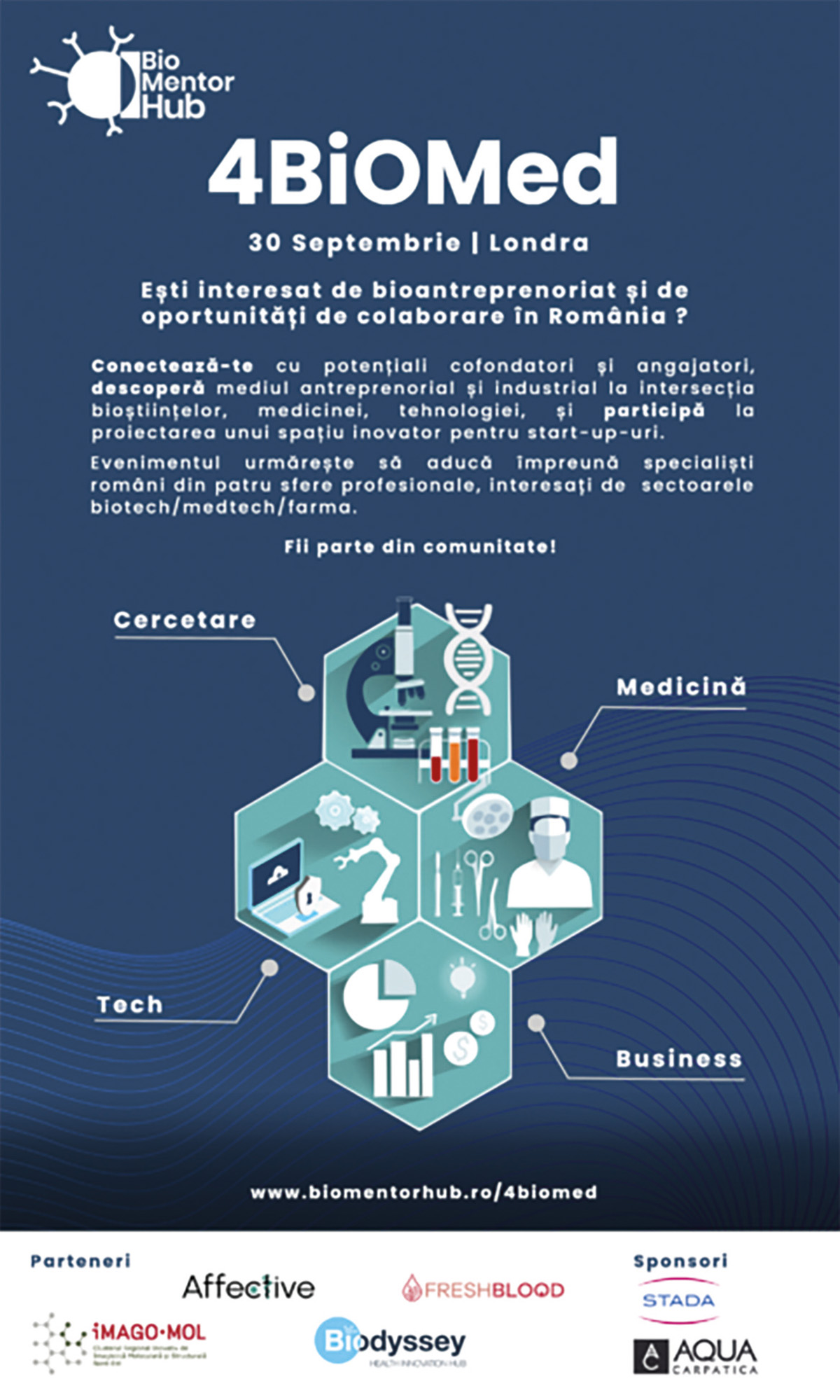 Cercetători și specialiști români se reunesc la 4BiOMed