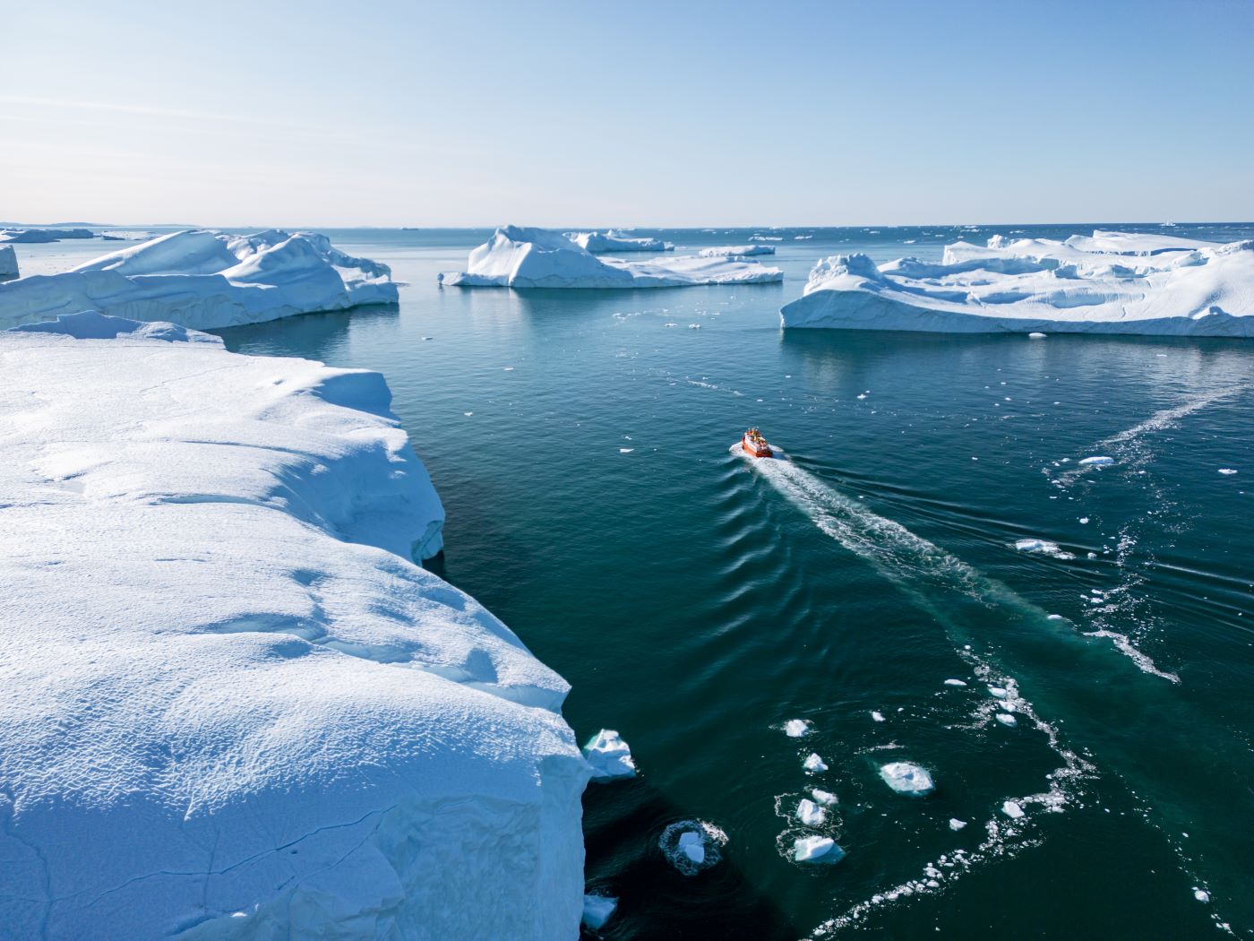Calota glaciară din Groenlanda a pierdut 5.000 de km pătrați între 1985 și 2022 