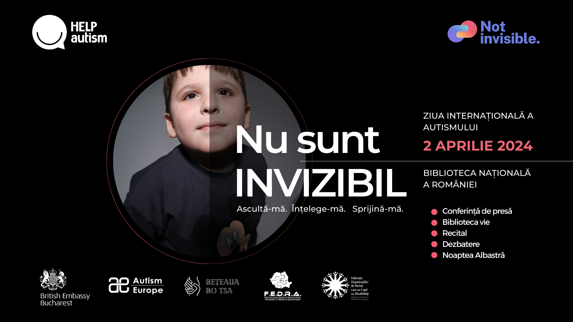Eveniment de Ziua Internațională de Conștientizare a Autismului