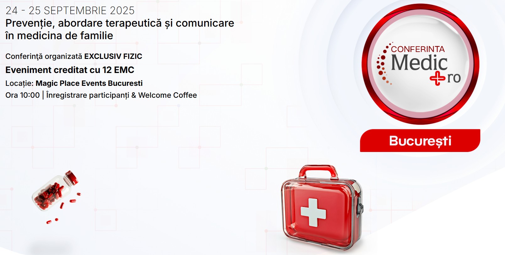Conferința Medic.ro București – noutăți în medicina de familie