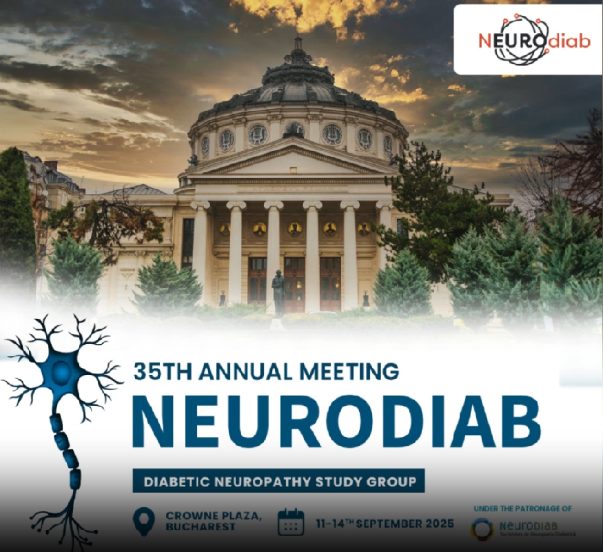 NEUROdiab 2025 – 11-14 septembrie, București