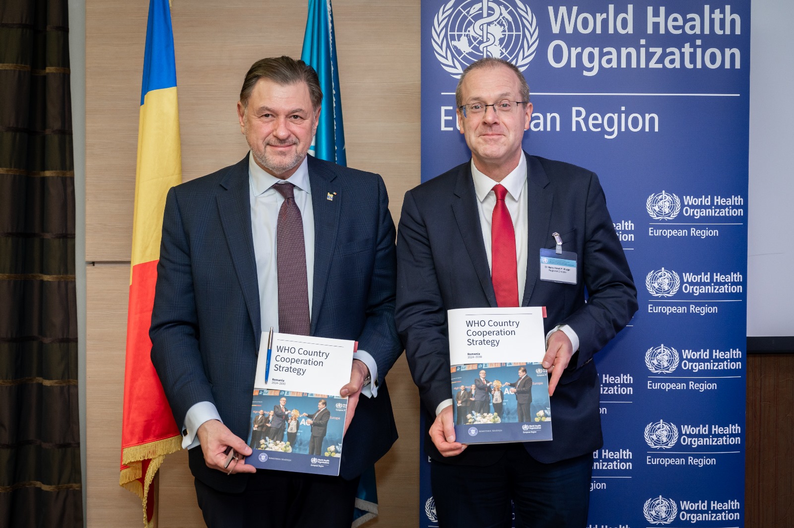 OMS și România au semnat Strategia de Cooperare 2024-2030 