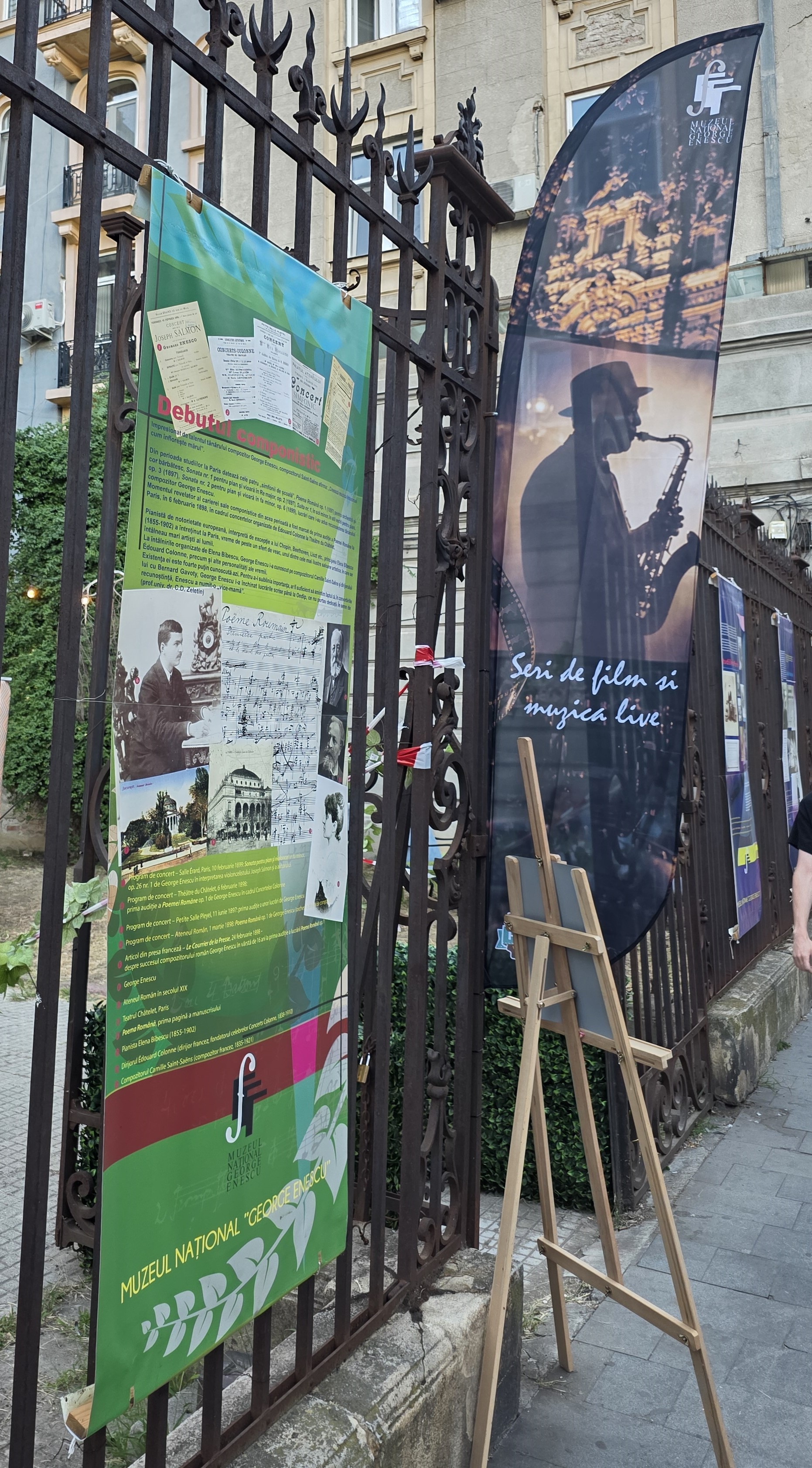Vară muzicală la Palatul Cantacuzino