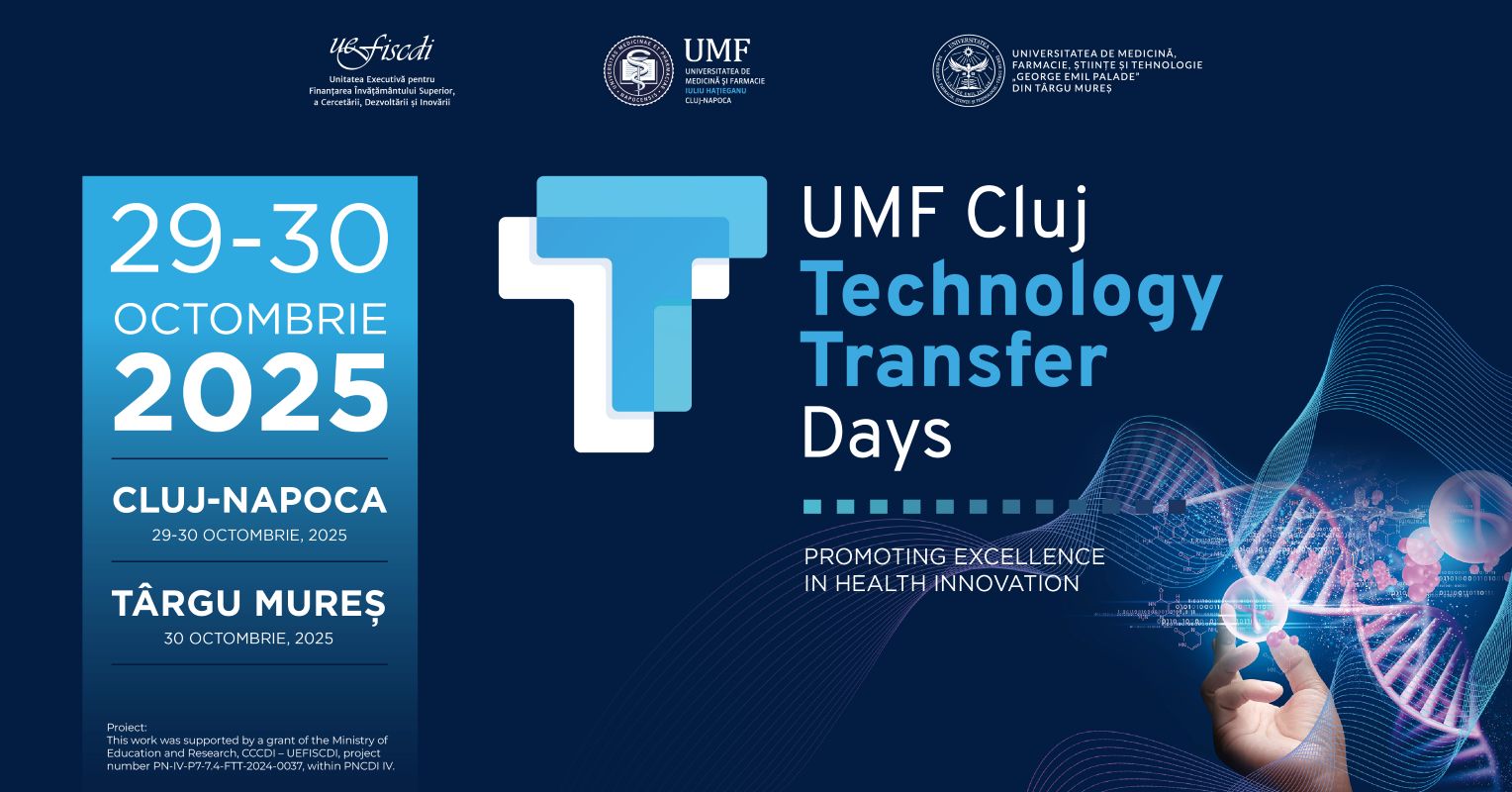 UMF „Iuliu Hațieganu” promovează inovația în sănătate