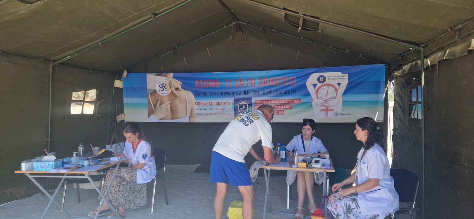 Spirometrii și alte consultații gratuite pe litoral