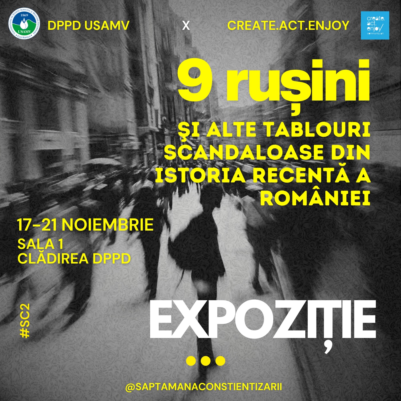 USAMV Cluj organizează Săptămâna Conștientizării